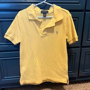 Yellow boys polo